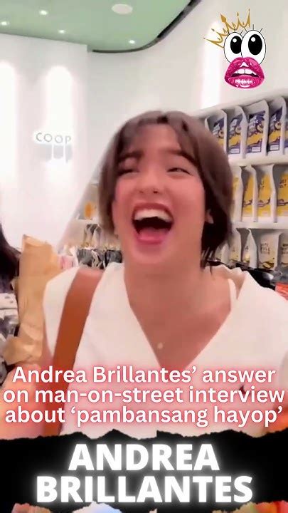 Viral: Andrea Brillantes' answer on man.